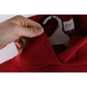 Sweat à Capuche Rouge Vintage – Russell Athletic – Homme Taille M – Made In USA
